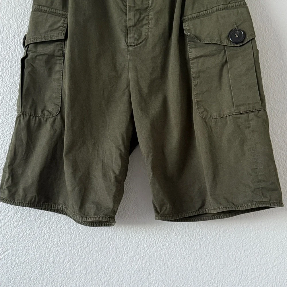 Dsquared‎ 2 Women’s Green Cargo Utility Hight Rise Short IT 40/US 4-6 2014 Y2K